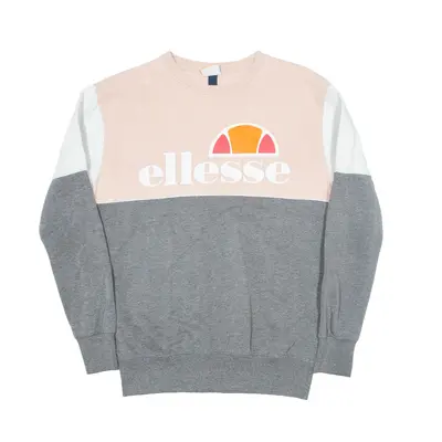 ELLESSE Colourblock Grey Sweatshirt M