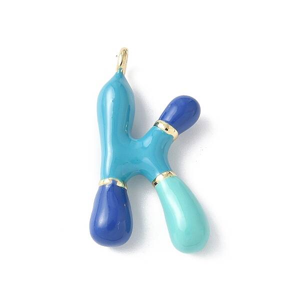 Brass Enamel Pendants