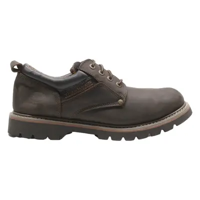 DOCKERS Derby Shoes Brown Leather Mens UK 10.5