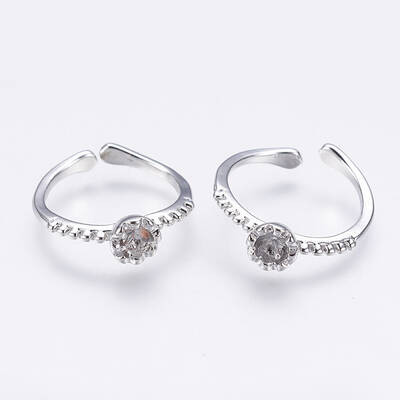 Brass Finger Ring Components