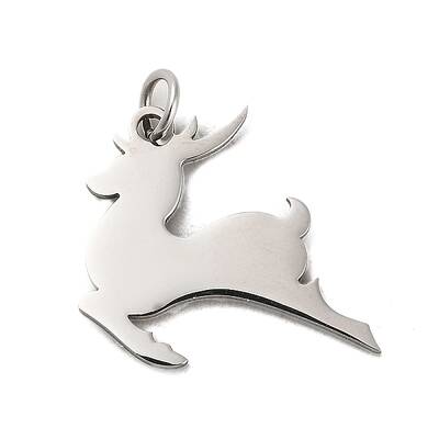 Non-Tarnish Christmas 304 Stainless Steel Pendants