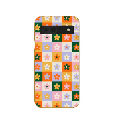 Honey Flower Tiles Google Pixel 8a Case