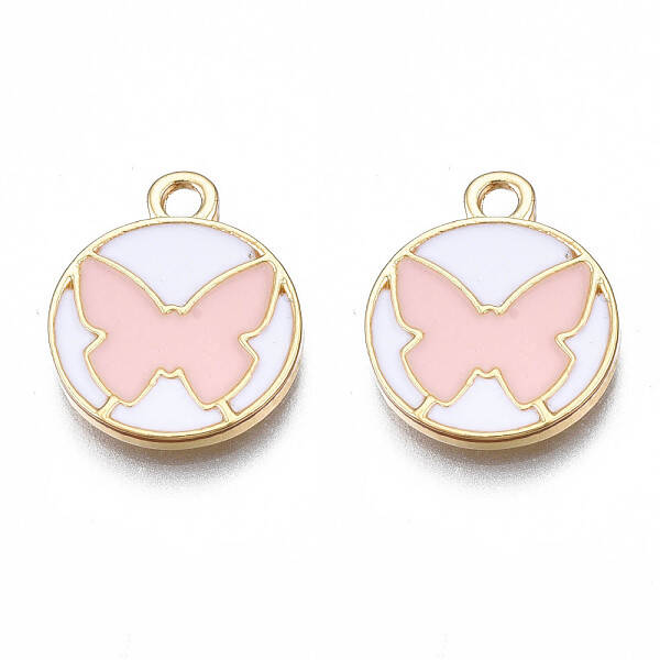 Alloy Enamel Pendants