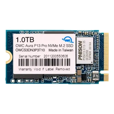 OWCS3DN3P3T10 OWC Aura P13 Pro 1TB PCI Express NVMe 3.0 M.2 2242 Solid State Drive