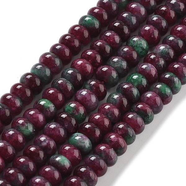 Natural White Jade Beads Strands
