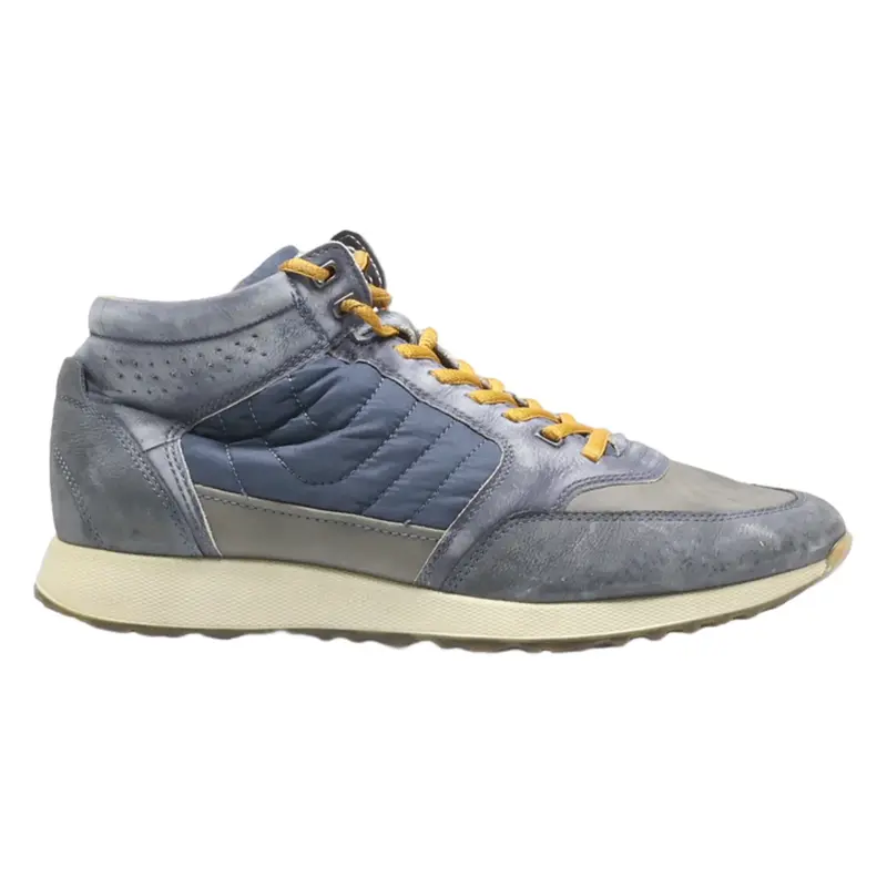 ECCO Chukka Boots Blue Synthetic Mens UK 7.5