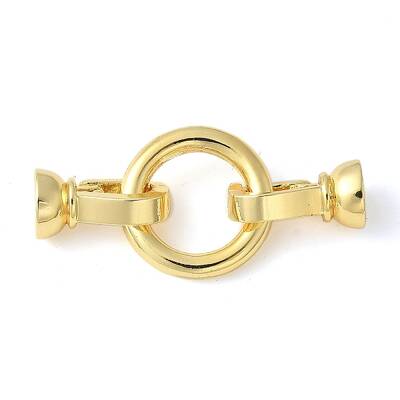 Brass Fold Over Clasps