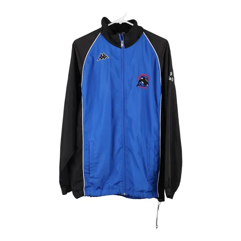 Lower Island Soccer Lotto Jacket - Large Navy Polyester