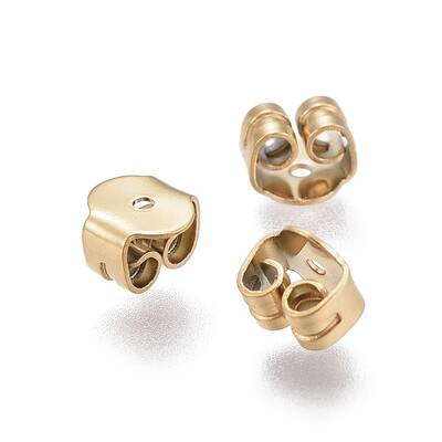 Ion Plating(IP) 304 Stainless Steel Ear Nuts
