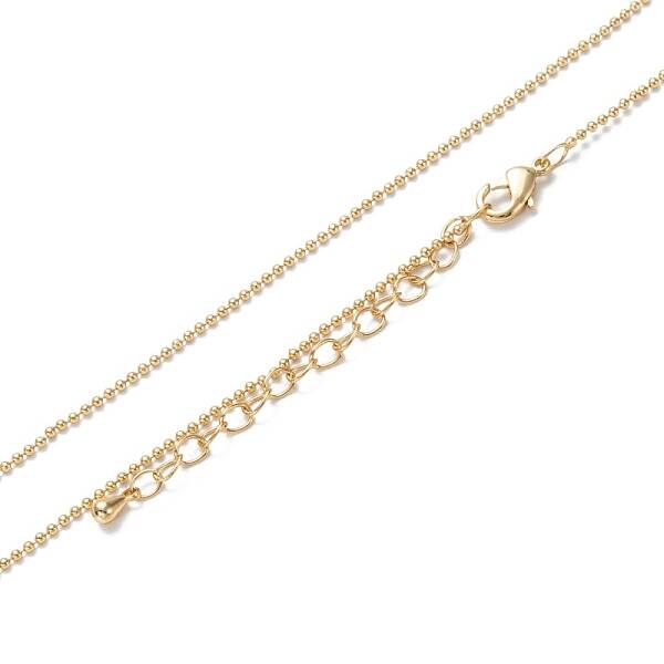 Brass Ball Chain Necklaces