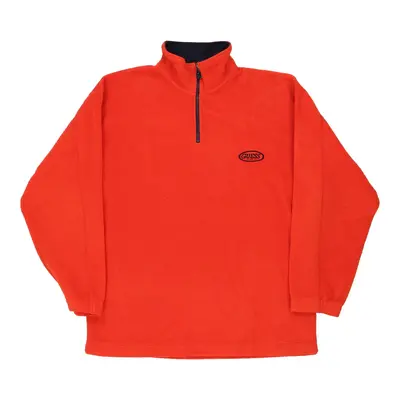 Guess Fleece - XL Orange Polyester