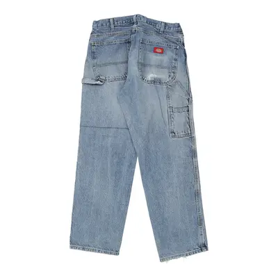 Dickies Carpenter Jeans - 34W 30L Blue Cotton