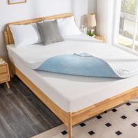 EGO Original White Mattress Topper, Gel Memory Foam for Cooling Sleep with Removable Fitted Cover, Ventilated Design, Twin Fu...