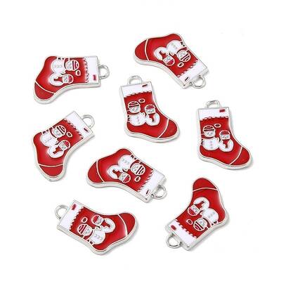 Alloy Enamel Pendants