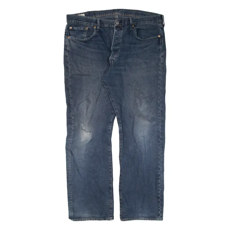 LEVI'S 501 BIG E Jeans Mens Blue Regular Straight W38 L32