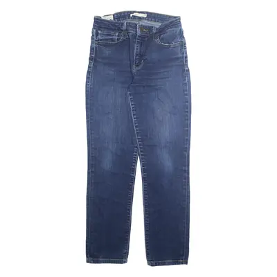 LEVI'S 712 BIG E Womens Jeans Blue Slim Skinny W28 L27