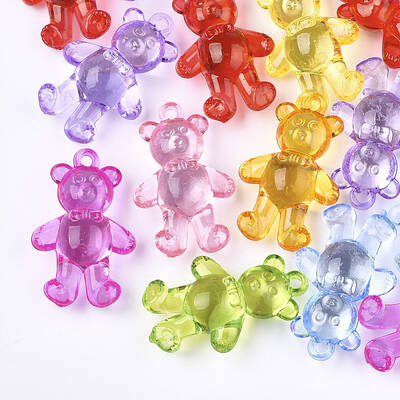 Transparent Acrylic Pendants