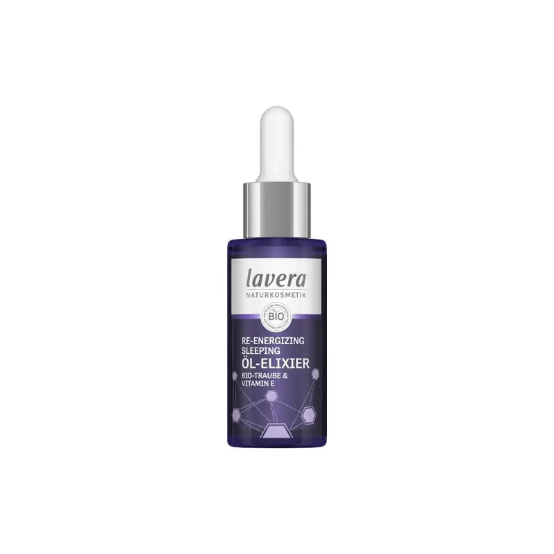 Lavera Re-energizing Sleeping Oily Night Elixir, 30 ml