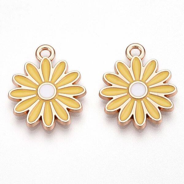 Alloy Enamel Pendants