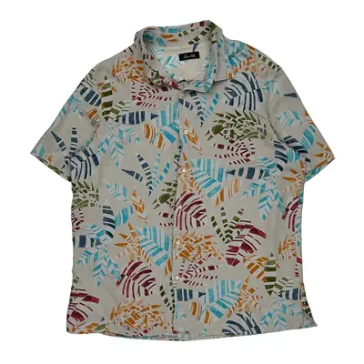 Tasso Elba Hawaiian Shirt - XL Multicoloured Silk Blend