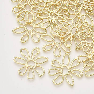 Alloy Open Back Bezel Pendants