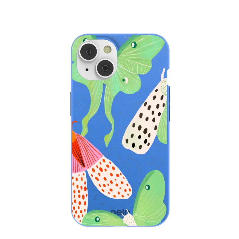 Electric Blue Mothopia iPhone 14/16e Case