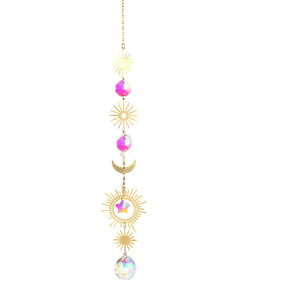 Quartz Crystal Big Pendant Decorations