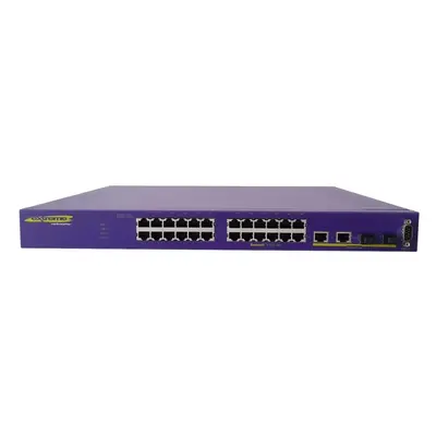 Extreme Networks X150-24T | Summit X150 Series 24 x RJ-45 Ports 10/100Base-TX + 2 x Shared SFP Ports Layer 2 Managed Gigabit ...
