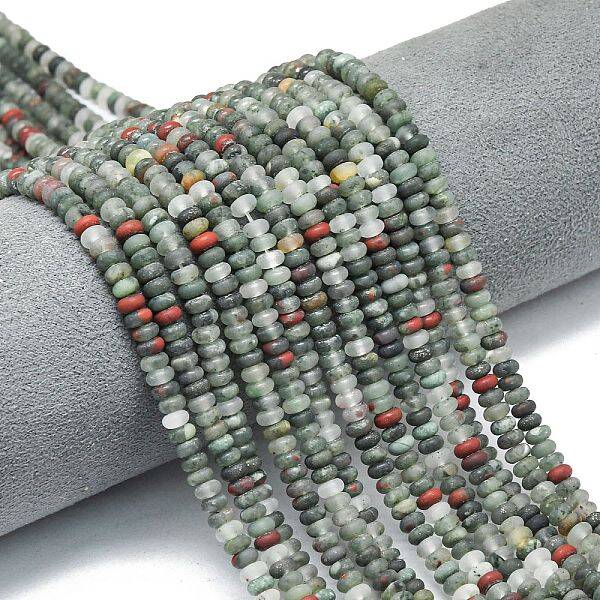 Natural African Bloodstone Beads Strands