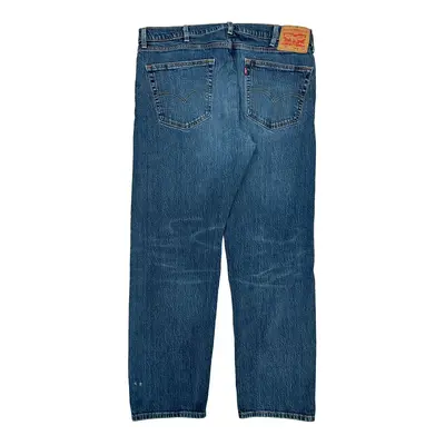 505 Levis Jeans - 36W 31L Blue Cotton