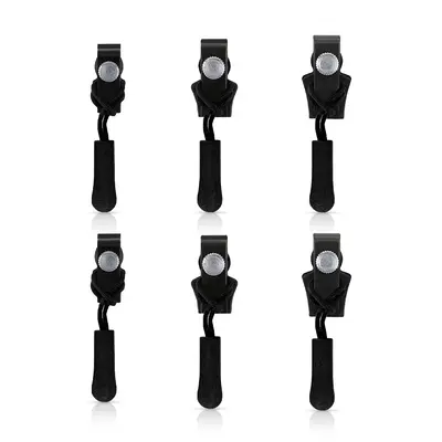 6-Pack Zipper Repair Kit with Adjustable Sliders (2 Large, 2 Medium, 2 Small) - Universal Multi-Purpose Fixer for Luggage, Ja...
