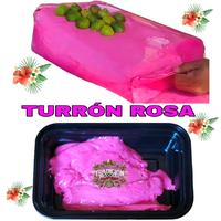 TurrónRosa Sweet Traditional Cotton Candy Flavor from Guadalajara - Pink Candy