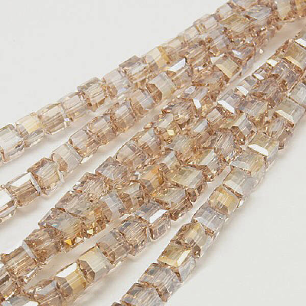 Electroplate Glass Beads Strands