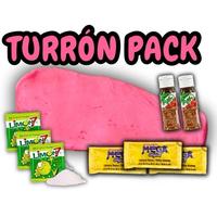 Turron Pack - 4oz Turron, 3 Limon, 3 MEGA Chamoy, 2 Tajin - Sweet & Spicy Snack - Gift - Pink Candy - Bonbon Tangy, Dessert p...