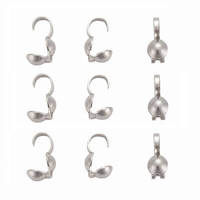 Tarnish Resistant 201 Stainless Steel Bead Tips