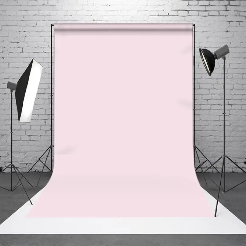 Light Pink Solid Color Studio Photography Backdrop - Aperturee