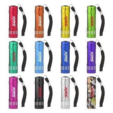 100 Promotional Renegade Aluminum Flashlight - LED & 25 Lumen