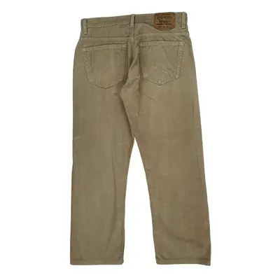402 Levis Cord Trousers - 32? Waist Beige Corduroy