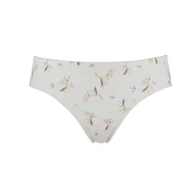 Ditsy Floral - Silk & Organic Cotton Brief | Size: 8
