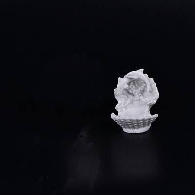 Resin Crystal Ball Display Pedestal