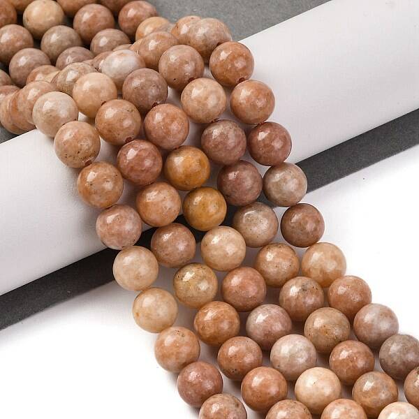 Natural Orange Quartz Beads Strands