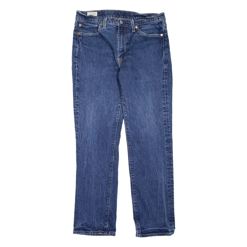 LEVI'S 514 Jeans BIG E Mens Blue Slim Straight W33 L29