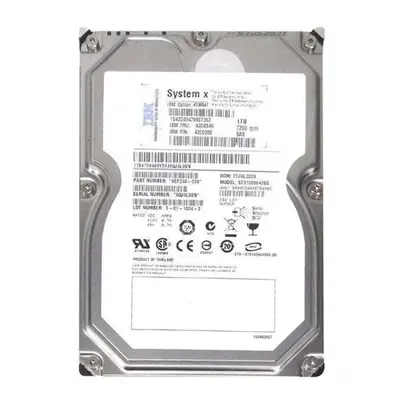 42D0549 IBM 1TB 3Gb/s SAS 7200 3.5-Inch Hard Drive