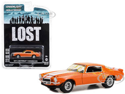 1971 Chevrolet Camaro Z/28 Orange with White Stripes (Dirty Version) \