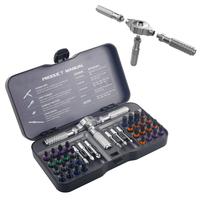40 in 1 Magnetic Ratchet Screwdriver Set, Father's day gift set, Ratcheting handle, DIY Home Repair Tool Kit, for Electronics...