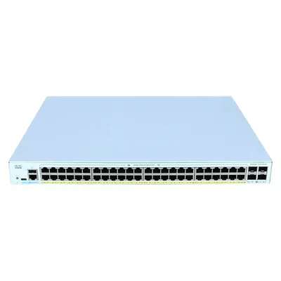 Cisco C1300-48FP-4G | Catalyst 1300 Series 1300-48FP-4G 48 x 10/100/1000Base-T RJ-45 PoE+ and 4 x 1GbE SFP Uplink Ports Layer...