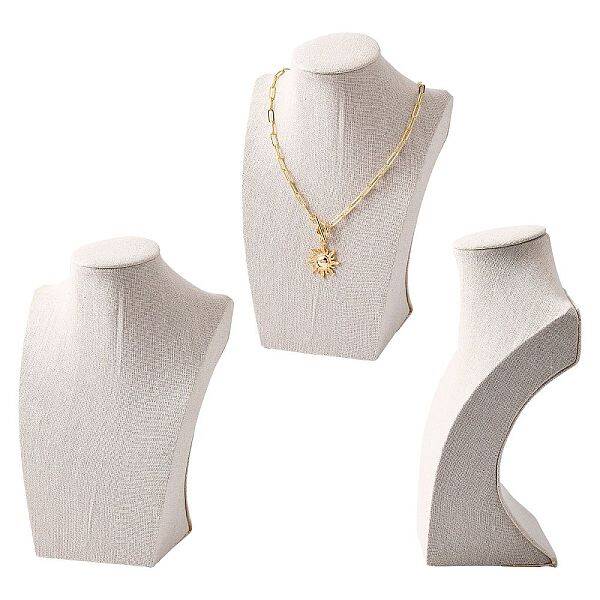 Stereoscopic Necklace Bust Displays