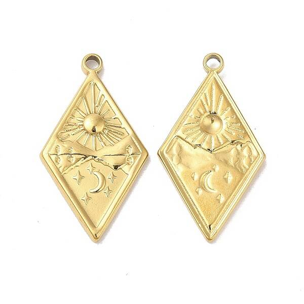 Ion Plating(IP) 304 Stainless Steel Pendants