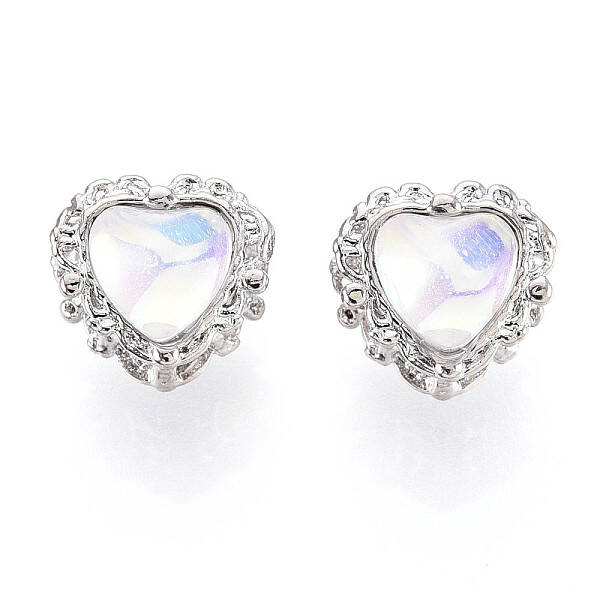 Alloy Glass European Beads
