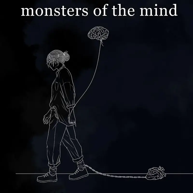 monsters of the mind- poetry collection by caitlin kelly - SIGNED EDITION Soft Cover